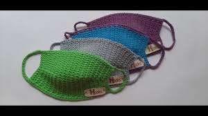 Védőmaszk 3 rétegű /egészségügyi szájmaszk arcmaszk védőmaszk maszk face mask. Horgolt Maszk 2 Crochet Mask 2 By Hooks Youtube