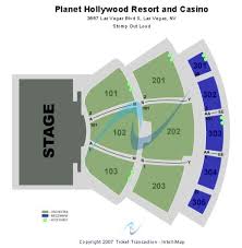 Qualified Planet Hollywood Showroom Seating Chart Planet