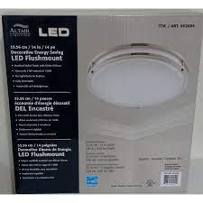 Altair led flush mount light fixture. Upc 877395001512 Altair Lighting Led 14 Inch Flush Mount Decorative Light Fixture 21w 120w Equi Upcitemdb Com