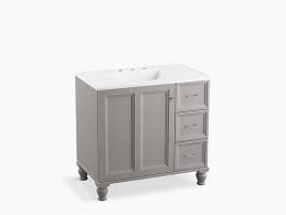 We would like to show you a description here but the site won't allow us. K 99520 Lgr Damask 36 Inch Vanity With Legs 1 Door 3 Drawers Kohler