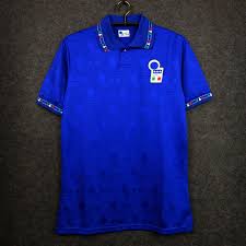 Vuoi imparare l'italiano online e gratis? Camisa Italia 1994 Home Uniforme 1 Copa Do Mundo Acervo Das Camisas