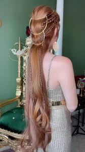 Creative Hair Braiding with Hoops Tutorial