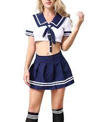 Do you want to pretend to be a geisha for a little while? Women S Japan Schoolgirl Tennis Skirt Outfit Lingerie School Girl Costume With Socks Tennis Skirts Aliexpress