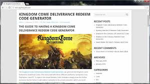 How to redeem codes on xbox one 2019. Kingdom Come Deliverance Redeem Code Generator Online Xbox One Ps4 And Pc Tutorial On Vimeo