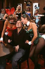 The bunny costume truly is the work of great engineering and intelligence and for the almost 50 years that the bunny costume has been around it has been surrounded with mystique and certainly has become an icon in it's own right. Marieperkycookie On Of Auf Twitter Hugh Hefner With Carrie Fisher In A Playboy Bunny Costume God I Miss Carrie