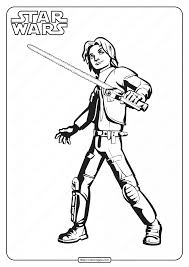 Stress relieving designs that are great for relaxation. Printable Star Wars Ezra Bridger Coloring Pages Coloring Home