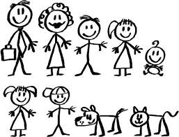 Pin Von Stoffkobold Auf Plotter Strichmannchen Familie Strichzeichnung Strichm