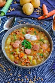 Schnelle Linsensuppe Klassisch Wie Von Oma Instakoch De Rezept Linsensuppe Klassisch Linsensuppe Linsensuppe Rezept