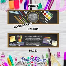 Pada tanggal 26 november 2019, sman 14 bandar lampung memperingati hari guru dengan berbagai kegiatan. Bundle 100pcs Hadiah Hari Guru Penanda Buku Bookmark For Teachers Day Shopee Malaysia