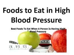 Foods To Eat In High Blood Pressure In Hindi I