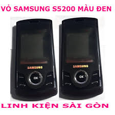 VỎ SAMSUNG S5200 MÀU ĐEN