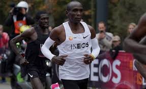 In 2019, eliud kipchoge wowed the running world with a 1:59 marathon time. Kenya Eliud Kipchoge Nike Shoes Not Giving Runners Unfair Advantage Allafrica Com
