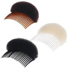 For a full head or to use with a protective. 1pcs Large Size Forehead Hair Volume Fluffy Sponge Clip Hair Comb Professional Women Makeup Comb Hair Styling Tool Hot Sale Augusta Country