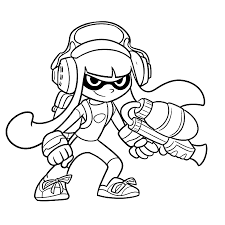 Dibujos Para Colorear Splatoon Las Mejores Paginas Para Colorear Para Ninos Coloring Pages Inspirational Coloring Pages For Girls Coloring Pages For Kids