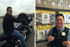 19 hours ago · a chicago police procession for a police officer who was shot and killed earlier during a traffic stop at 63rd and bell drives by the cook county medical examiners office, sunday, aug. Chicago Officer Jonathan Ho Killed On Motorcycle Was Devoted To Family Mt Greenwood Chicago Dnainfo