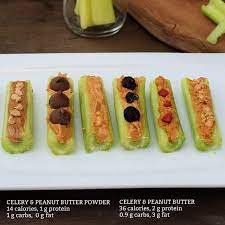 Celery And Peanut Butter With Calories And Macros Health Beet