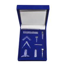 miniature working tools masonic gift set