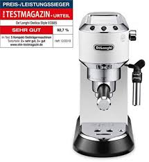 Machine is instantly ready for use. Delonghi Ec685 W Dedica Style Siebtrager Kaufland De
