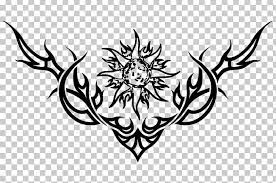 Tribal tattoos have been in vogue for quite a while now (since the early 1990s), and while their popularity is diminishing, they are still going strong. Tattoo Art Png Clipart American Tribal Style Belly Dance Antler Art Artwork Black Free Png Download