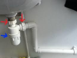 removing bottle trap from sink