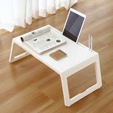 Foldable lazy bed desk/laptop wooden table(shopee philippines)|regs tv. Ready Stock Bed Desk Bedroom Notebook Computer Folding Table Lazy Student Dormitory Artifact Small Table Shopee Philippines