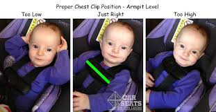 A Chest Clip Goes On The Chest Car Seats For The Littles Car Seats Child Passenger Safety Newborn Carseat