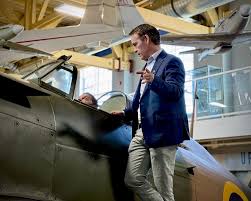 Wheels up! Had a fantastic visit to @thehangarmuseum, catching up with  Executive Director, Brian Desjardin. We talked about the future of Canadian  aviation and the incredible work Brian and his volunteers do.