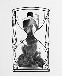 We Are Bound By The Divine Timing Of The Universe Try And Be Patient With The Universe Stay Strong Twinflam Illustration Art Drawing Art Line Art Drawings