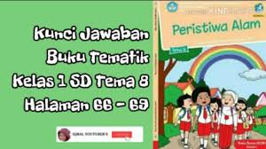 Check spelling or type a new query. Kunci Jawaban Buku Tematik Kelas 1 Sd Tema 8 Halaman 66 69 Youtube