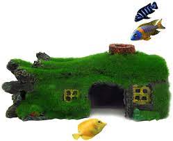 Maybe you would like to learn more about one of these? Amazon Com Hamiledyi Aquarium Decoration Fish Tank Resin Cave Ornaments Betta Fish House For Betta Sleep Rest Hide Play Breed Small And Medium Fish Tank Accessories Pet Supplies