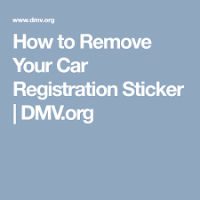 This video shows how to thoroughly remove and replace ones registration sticker.gaming quirk's music side_____rhymes is infinite (so. Pin On Driving