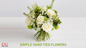 Making floral arrangements (fast and easy floral design). Flower Arrangement Tutorial Simple Hand Tied Flowers Youtube