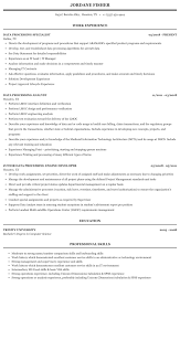 Problem solving is the most important skill everyone should master. Data Processing Resume Sample Mintresume