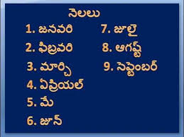 Months Of The Year À°¨ À°²à°² À°ª À°° À°² À°à°¦à°µà°¡ Youtube Almost every child learns the names of weekdays and months when it starts here is a list of telugu names of months of the year from english. months of the year à°¨ à°²à°² à°ª à°° à°² à°à°¦à°µà°¡