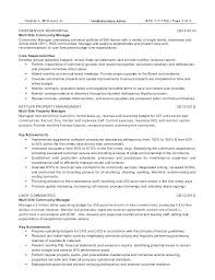 Property manager job description template. Property Manager Job Description For Resume