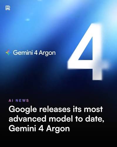 A big day for Google! Gemini 4 Argon is here, taking first place on 13 of  the 19 benchmarks Google published against GPT-6 Astra and Claude Opus 5.5.  A few standout numbers: -