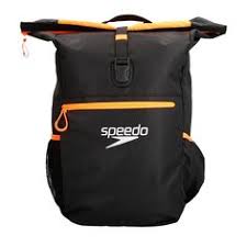 Speedo Team Rucksack Iii In Black Fluo Orange Rucksack Speedo Black