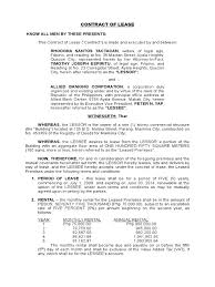 We encourage you to evaluate the property tax management system to realize efficiencies in the management of the property or properties you own, and payments of related tax obligations. Contract Of Lease Sample Lease Renting