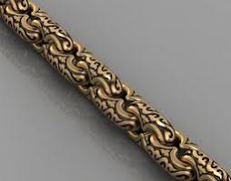 Miami Cuban Link Chain Bracelet 0069 3d Print Model Gold Chains For Men Mens Gold Bracelets Chains For Men