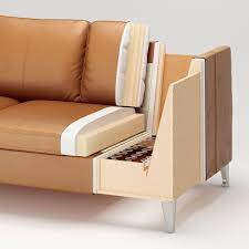 Stockholm 3er Sofa Seglora Naturfarben Ikea Osterreich 3er Sofa Sofa Leder Sofa