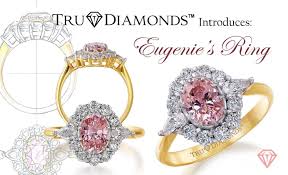Princess eugenie pink sapphire & diamond ring replica marked s925 sizes 7,8,9,10. Tru Diamonds We Re Excited To Introduce Our Replica Of