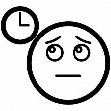 Time symbols is a collection of text symbols ⌛ ⏳ ⌚ ⏰ that you can. Boring Clock Emoji Emoticon Time Waiting Icon Download On Iconfinder