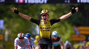 Watch more tour de france videos: Tour De France Wout Van Aert Gewinnt Zehnte Etappe Radsport News Sky Sport