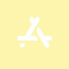 Ios14 Aesthetic Yellow App Store Icon App Store Icon Yellow Aesthetic Iphone Wallpaper Yellow