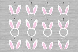 Download Bunny Ears Svg Bunny Monogram Svg Bunny Svg By Magicartlab Thehungryjpeg Com