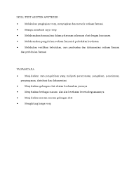 Apoteker & asisten apoteker untuk penempatan di tu.mpang, kab. Soal Soal Asisten Apoteker Pdf