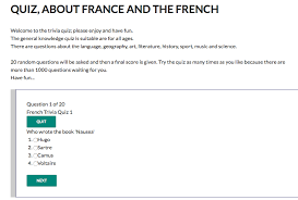 A trivia quiz with general knowledge questions about the country of france and the french way of life. Pin On French Tongue