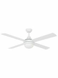 Whitehaven can also be used in protected outdoor areas near the coast thanks to its. Airlie Ii 132cm Ceiling Fan And Light In White Beacon Lighting For Sale Online Ebay