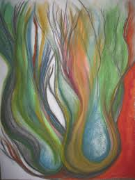 An Invitation To Awaken By A Dream To Go Willingly Or Not At All I Dare To Go And Please Leave Your Mask At The Door Should Chalk Pastels Art Painting