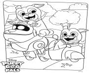 They work great as coloring pages as well. Puppy Dog Pals Coloring Pages To Print Puppy Dog Pals Printable